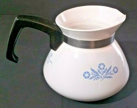 Vintage Corning Ware Blue Cornflower 6 Cup Teapot P-104 NO LID  - £20.45 GBP