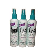 3X Final Net Regular Hold Hairspray Unscented 8 oz Pump Hair Spray - £125.53 GBP