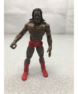 WWE WWF Booker T Action Figure Red Tights 1999 Jakks Pacific Titan Wrest... - $13.55 CAD