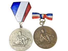 1949,1950 Manheim Germany Regatta Medals Rowing Medal - $183.15