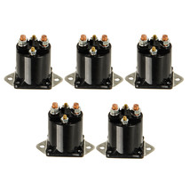5x Solenoid For Club Car 12V Gas Golf Cart 1984 UP DS For Precedent 435-154 - £51.46 GBP