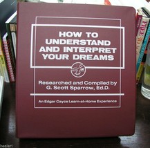 How to Understand and Interpret Your Dreams,  ARE  Edgar Cayce Learn-at-Home - £65.80 GBP