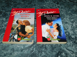 Silhouette Desire Irresisitible Series lot of 2 assorted Authors Paperbacks - £1.91 GBP