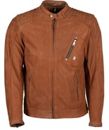 Helstons Colt Nubuck Motorcycle Leather Jacket, Biker Genuine Leather Ja... - £85.03 GBP+