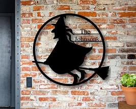 Boyce22Par Custom Front Porch Sign Fall, Personalized Halloween Witch, Halloween - £55.34 GBP
