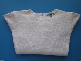 Classiques Entier Crewneck Long Sleeve Women’ Sweater White M - £20.25 GBP