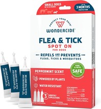 Wondercide Flea And Tick Spot On For Dogs-Small-Peppermint - £20.46 GBP