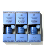3 Pack Chesapeake Bay Mind Body Essential Oil Lavender Rosemary Sage Relax - $19.99