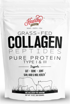 HEARTHY Foods Collagen Powder - 18G Protein - Pure Halal Collagen Peptides Grass - £23.49 GBP