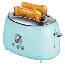 Brentwood Cool Touch 2-Slice Extra Wide Slot Retro Toaster in Blue - $64.24