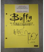 Alyson Hannigan &amp; Joss Whedon Hand Signed Autograph Buffy The Vampire Sl... - $3,668.82 MXN