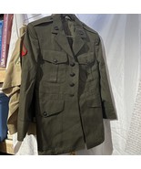 USMC Marine Corps Dress Alpha Green w/pants/Tie/Shirts LCPL Coat Size 39... - $98.99