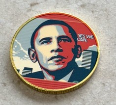 President Obama Art Drawing Picture Challenge Coin - £10.92 GBP