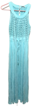 Calvin Klein Womens M Robins Egg Blue Maxi Sundress Sleeveless Dress - $9.90