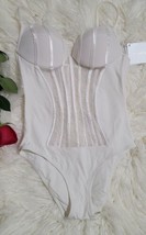 La perla White swimsuit one piece 44, US 8 - Slight Thread Unraveling On... - $157.41