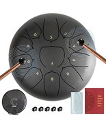 Cadushki Steel Tongue Drum  Percussion Instruments - Handpan Drum for Meditatio - £45.31 GBP