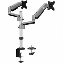 Siig CE-MT3R11-S1 DUAL STACKED MONITOR ARM DESK MOUNT - 17IN - 32IN - MA... - $259.60