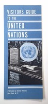 1960s Visitors Guide To The United Nations Fold Out Booklet Brochure - $19.00