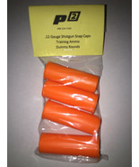 P2 12 Gauge Shotgun Safety Training Dummy Rounds -Pack of 4 NEW SNAPCAPS... - £7.74 GBP