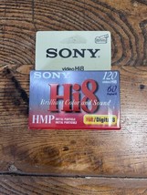 Sony 120 min 8 mm Brilliant Color And Sound Cassette (P6-120HMP) Video E... - $7.69