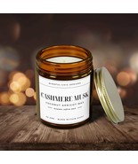 Luxury Cashmere Musk Candle for Husband Warm Scent with Dark Musk and Sa... - $30.32 CAD