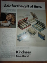 Kindness From Clairol Heated Curlers Print Magazine Ad 1969   - £6.24 GBP