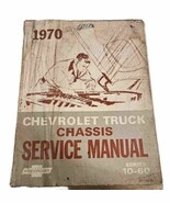 1970 Chevrolet Truck Manual Chassis Service Series 10-60 OEM - €17,28 EUR