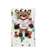 Rudolph The Red Nosed Reindeer Baby&#39;s My First Rudolph Plush and Blanket... - $419.13 MXN