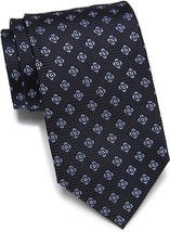 Ermenegildo Zegna Medallion Silk Tie - $125.00