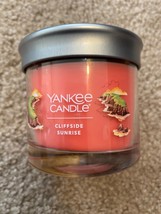 NEW Yankee Candle SMALL 4.3 oz Jar Candle - Cliffside Sunrise - £11.10 GBP