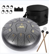 Percussion Instruments - Handpan Tank Drum C Key With Drum Mallets Stickers - £51.07 GBP
