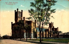 Vintage Made In Germany POSTCARD- State Armory, Providence, Ri BK59 - £3.36 GBP