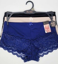 Prima Valentina ~ 3-Pair Women&#39;s Underwear Panties Lace Plus Size: 1X, 2... - £7.56 GBP
