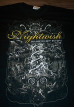NIGHTWISH Endless Forms Most Beautiful Tour 2015 T-Shirt MENS MEDIUM NEW - £15.52 GBP