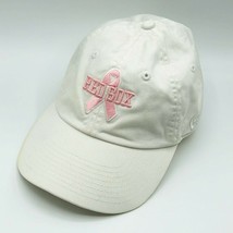 Boston Red Sox New Era Womens Pink Breast Cancer Ribbon White Adjustable Hat Cap - £15.15 GBP