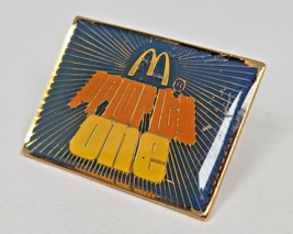 Priority One Mcdonalds Lapel Pin Collectible Group II Inc Taiwan Tie Tack - €5,18 EUR