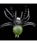 Funky Giant TARANTULA SPIDER PENDANT NECKLACE Witch Amulet Costume Jewel... - £5.41 GBP