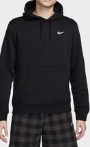 Nike Mens Sportswear Black Swoosh Pullover Hoodie!!(XL) - $41.80