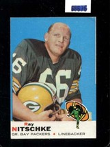 1969 Topps #55 Ray Nitschke Vg Packers Hof *X72107 - £10.56 GBP