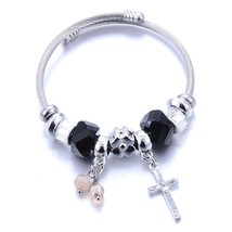 2020 Starfish Bracelets For Women Jewelry Crystal Beads Bracelet Charms Bracelet - £8.83 GBP