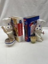 Danbury Mint Pillsbury Doughboy Bookends Serial # A2993 with certificate - £117.15 GBP