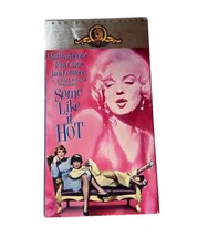 Some Like It Hot 1959 Marilyn Monroe Tony Curtis Romantic Comedy VHS Tap... - £4.76 GBP