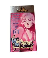 Some Like It Hot 1959 Marilyn Monroe Tony Curtis Romantic Comedy VHS Tap... - £4.79 GBP