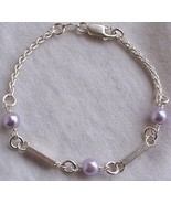 Purple silver bracelet C - $438.71 MXN