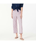 J Crew Pull-On Crop Pants with Pockets Liberty Phoebe Floral Size 4 - $95.73 CAD