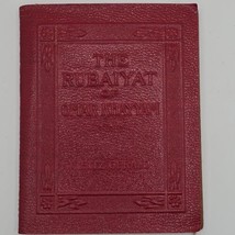 The Rubaiyat Of Omar Khayyam By Fitzgerald 1920s Miniature Little Leather Red Bk - £7.51 GBP