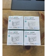 4 Kasa Smart Plug Ultra Mini 15A, Smart Home Wi-Fi Outlet, Alexa/Google - $29.70