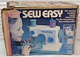 Vintage Hasbro 1980 Romper Room Sew Easy Kids Sewing Machine In Box - $24.63