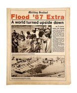 1987 Kennebec Flood Newspaper Morning Sentinel Maine 87 Extra April 3 DWHH7 - $54.66 CAD