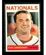2013 TOPPS HERITAGE Baseball Card #432 RYAN ZIMMERMAN Washington Nationals - £6.61 GBP